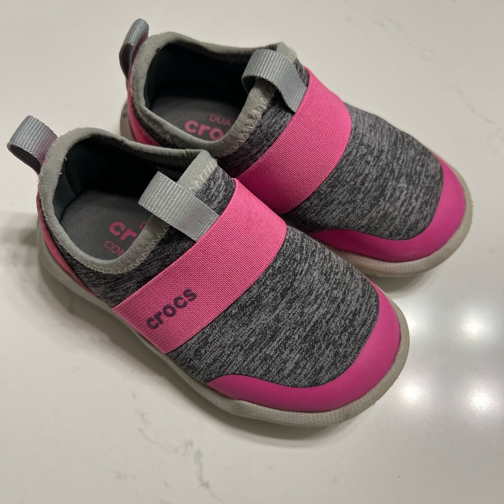 Crocs Slip-On Casual Shoes with Panels.